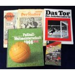 Football, World Cup 1966, two scarce German publications covering the 1966 World Cup tournament, '