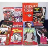 Football books, Arsenal FC, a collection of approx 35 books, all Arsenal related including Club