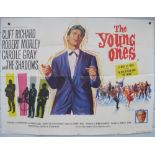 Film Poster/Music, Cliff Richards - The Young Ones (1961) UK Quad film poster, folded 30"x 40" in