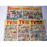 Comics, TV Comic, approx 50 issues ranging from 1960-1973 (gen gd)