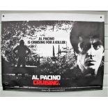 Film Poster, Al Pacino - Cruising (1980) UK Quad cinema poster, rolled 30"x 40" in very good
