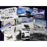 Postcards/photographs, Aviation selection inc. approx 100 postcards, mainly modern inc. Airline