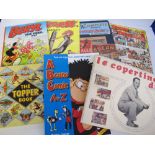 Books & Annuals, a collection of comic related books & annuals, mostly 1970's/80's but a couple