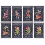 Tobacco silks, Turmac, Javanese Figures, complete set of 46 silks plus ten variations (gd) (56 silks