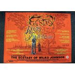 Film Poster/Music, Dr Feelgood / Wilko Johnson - The Ecstasy Of Wilko Johnson (2015) UK Quad
