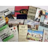 Travel, a large collection of tourist related items, UK and worldwide, including maps, brochures,