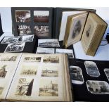 Photographs, 6 photo albums, one a family album from Yorkshire, early 1900's inc horseracing,