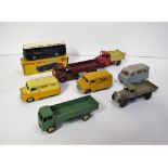 Dinky Toy Small Commercial Vehicles, 283 BOAC Coach, in original box, loose Bedford 'Kodak' Van,