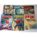 Annuals, a selection of 15 including Captain Scarlet, Flash Gordon, Dr Who, Land of the Giants,