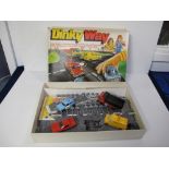 Dinky Toys 240 "Dinky Way" Set, comprising scale model road, traffic signs, four Dinky vehicles,