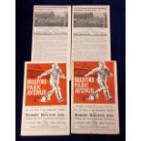 Football programmes, 1950/51, Division 3 (North), all first/last season issues, Stockport v New