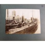 Photographs, an album containing 28 photo's being a souvenir of Public Events in Manchester 1901