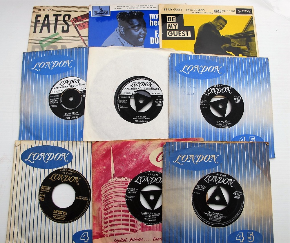 Records/Rock n Roll, Fats Domino, 8 UK 7" Eps, & 6 UK 7" singles Inc. The Rockin' Mr D Vol 3, - Image 2 of 2