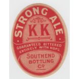 Beer label, Fremlin, Strong Ale K.K. for Southend Bottling Co, v.o, (gd) (1)