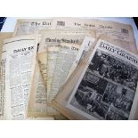 Ephemera, a selection of 35+ Newspapers, all relating to the General Strike 1926, various titles,