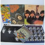 Records/The Beatles Group & Solo, 19 albums Inc. Rubber Soul, Beatles For Sale, With The Beatles,