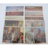 Cinema Memorabilia, set of 10 original lobby cards from the 1962 film 'Lawrence of Arabia' (vg)