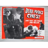 Film Poster, The Dead Mans Chest - UK Quad cinema poster, folded 30"x 40" (fair) (1)