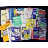 Football programmes, Brighton away match collection, all 1960's inc. games v Bradford PA, Barrow,