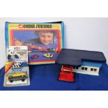 Corgi Juniors E3025 Transporter Gift Set, UNiChem Van, Zodiac Toys/Corgi Juniors Citroen Dyane, in