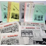 Ice Hockey, a collection of 'Ice Hockey World' newspapers, 1950 to 1954 (approx 100 issues), plus 19