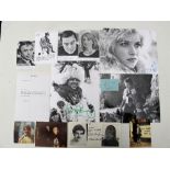 Autographs, collection, mostly photos, Peter Cook & Dudley Moore, Herbert Lom & Bert Kwok, Peter