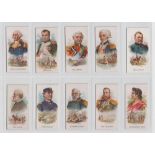 Cigarette cards, USA, Kinney, Leaders (set, 25 cards) (mainly vg)