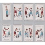 Cigarette cards, W.T. Davies & Sons, Boxing (set, 25 cards) (vg/ex)