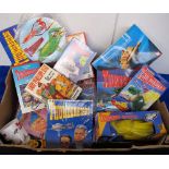 Toys, Thunderbirds, a mixed selection mainly from the 1990's including puzzle (sealed),