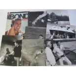 Entertainment, James Bond, Thunderball, 7 original 8"x10" black and white stills from the film, sold