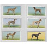 Cigarette cards, Player's, Famous Irish Greyhounds, (set, 50 cards) (ex)