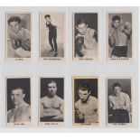 Trade cards, Cartledge, Famous Prize Fighters (set, 50 cards) (mainly vg)