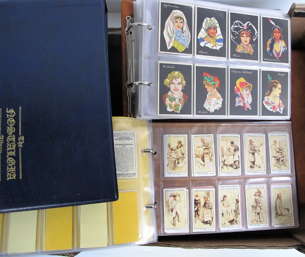 Cigarette & trade cards, a collection of sets and part-sets contained in 6 modern albums, various