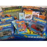 Corgi Toys, Corgi Trekker 2 Adventure Set with sealed Bronco Truck, Radio Controlled Toyota Land