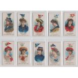 Cigarette cards, USA, Duke's, Yacht Colors of the World (set, 50 cards) (set, 50 cards) (a few