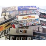 Stamps, GB presentation packs 1992-93, approx. 90 in total, some duplication