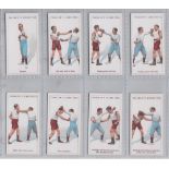 Cigarette cards, Franklyn, Davey & Co, Boxing (set, 25 cards) (vg/ex)