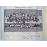 Trade issue, Anon (News Chronicle), Football, large sepia squad picture, Charlton Athletic, 1935-36,