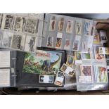 Trade cards, a vast accumulation of Brooke Bond cards in modern albums, sleeves and loose, most