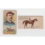 Cigarette cards, USA, two type cards, Kimball Champions of Games & Sport, Marve Beardsley (
