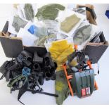 Toys/Action Man, a mixed box of accessories inc. clothing , weapons etc (qty)