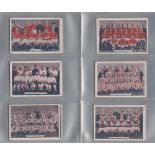 Cigarette cards, Bucktrout, Football Teams, 'M' size (set, 50 cards) (vg)