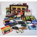 Toys, mixed box of modern diecast models inc. Corgi, Lledo, Solido, Models Of Yesteryear (mixed