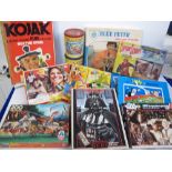 Jigsaw Puzzles, approx. 40 including The Bionic Woman, Star Wars, The Danny, Captain Scarlet, Blue