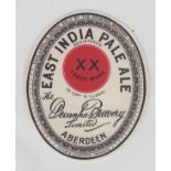 Beer label, Devanha Brewery Limited, Aberdeen, East India Pale Ale, v.o, (gd) (1)