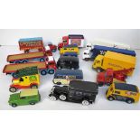 Toys, selection of 30+ unboxed diecast models mainly Corgi including Chipperfield Circus,