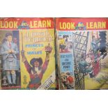 Look and Learn Magazines, issue No. 1 January 1962 to No 128 June 1964 (mixed condition) (123