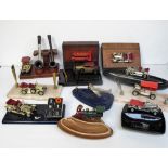 Collectables/Toys, a collection of approx. 20 ashtrays, desk tidies, cigarette boxes, (wooden &