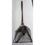 Fishing Tackle, vintage Bernard's landing net, sold with a Qualtack 'Conolon live fibre' 'Shannon'