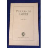 Tobacco issue, Ardath, 'Pillars of the Empire' large card book complete with all 12 large sepia